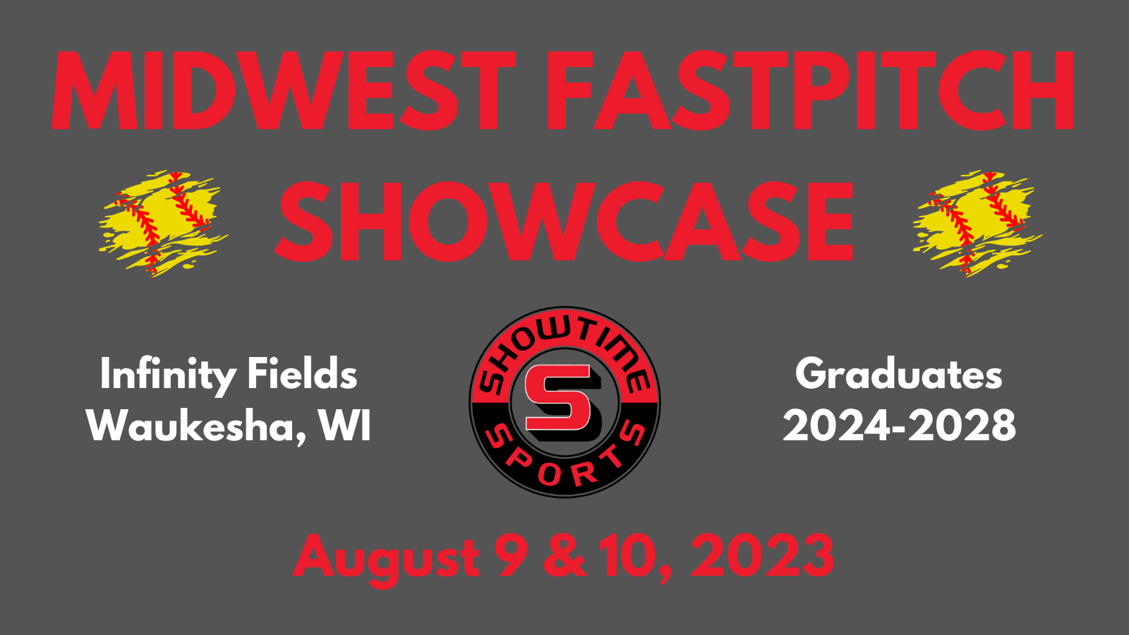 Midwest Fastpitch 2023 full sized banner