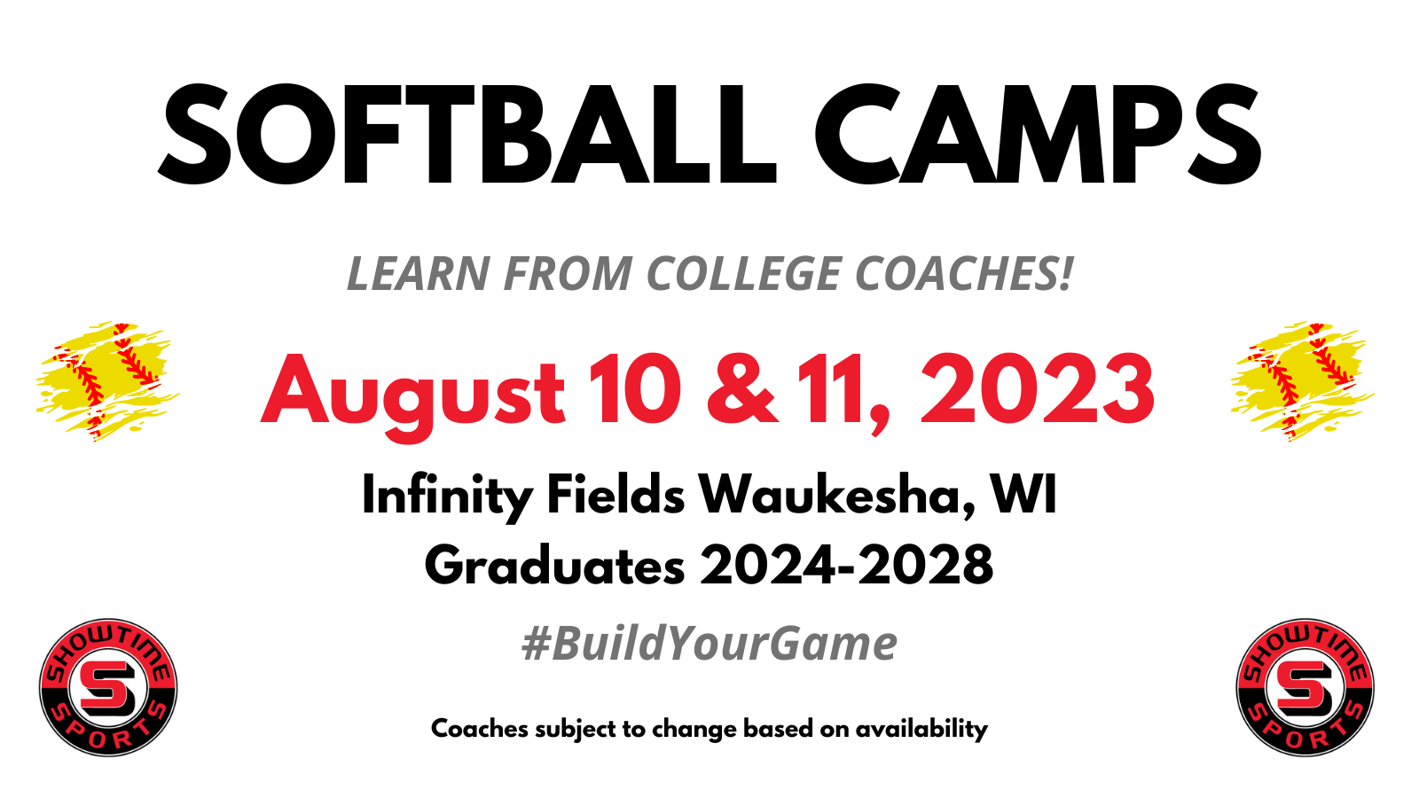 Fastpitch Softball Camps
